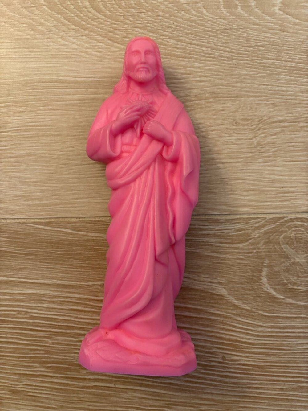 Vintage Answer Me Jesus Plastic Statue WWJD Magic 8 Ball RARE - Picture 2 of 5